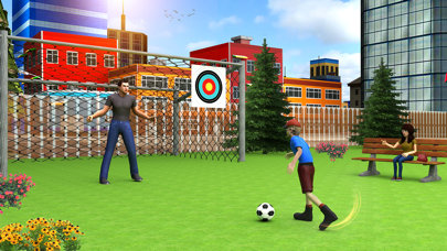 Police Dad Simulator Cop Car Screenshot