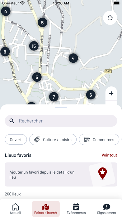 Sarlat l’appli Screenshot