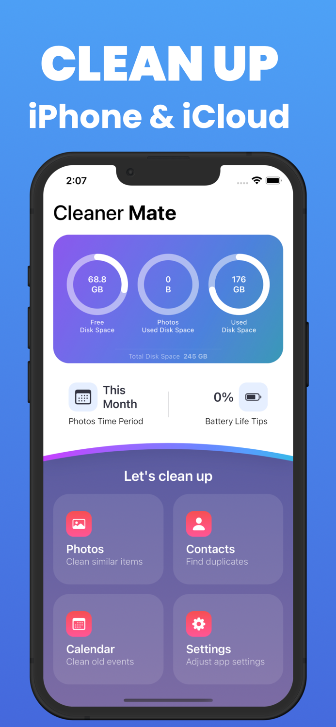 Cleaner Mate－Clean Up Storage
