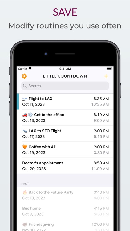 Little Countdown: Day Planner