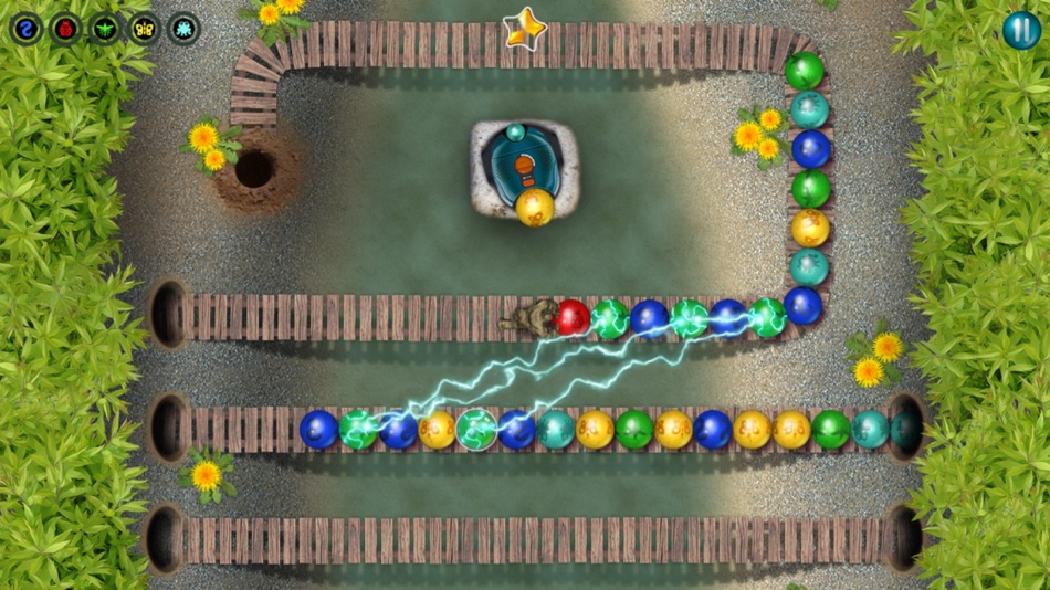 #4. Marbles Garden (iOS) Podle: Tomas Rychnovsky