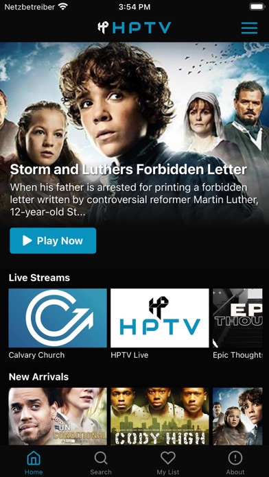HPTV Screenshot