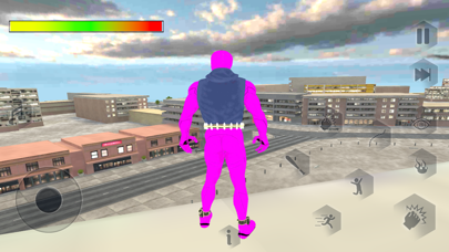 Spider Rope Crime City Hero 3D Screenshot