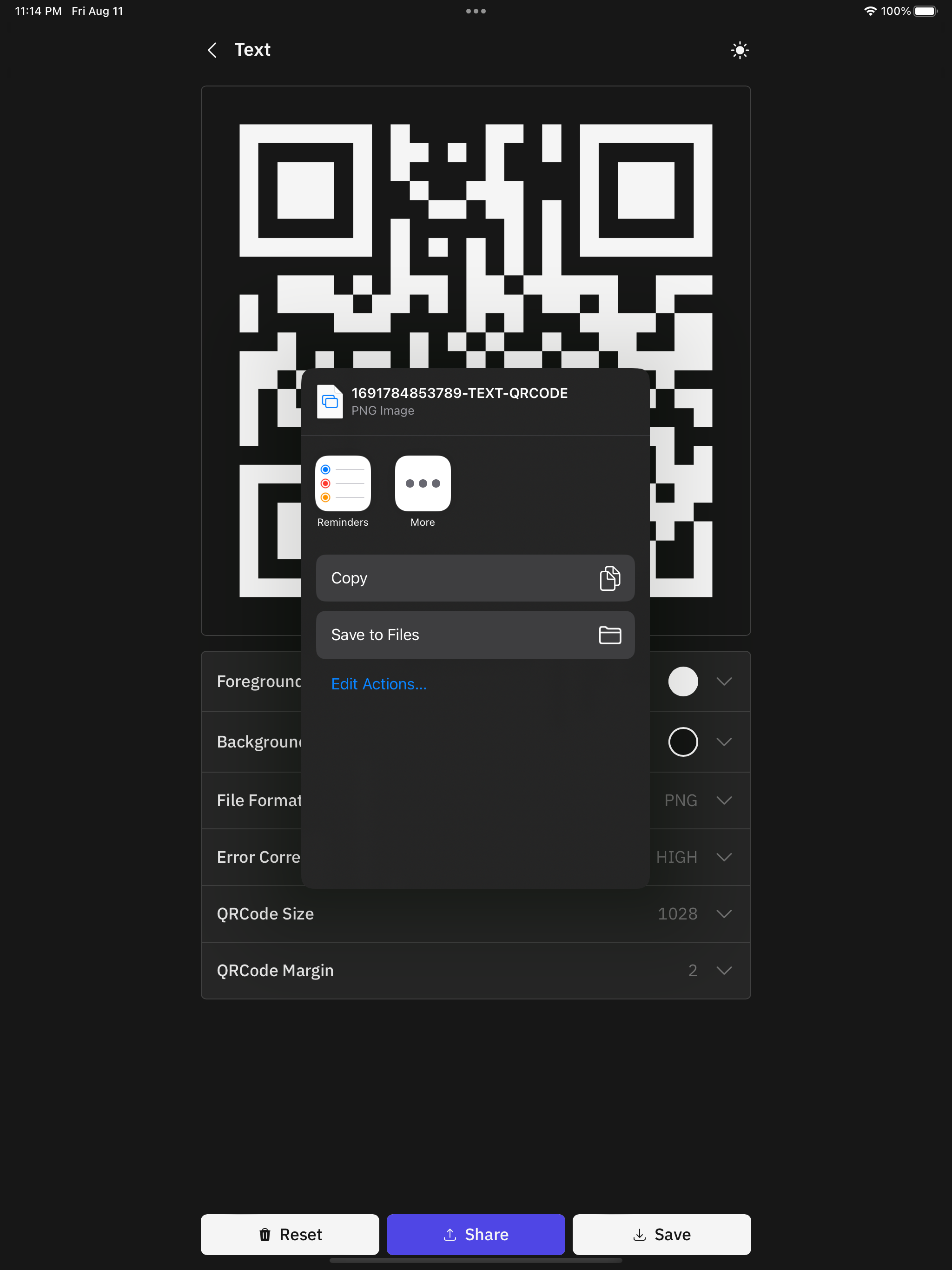 Qrious App