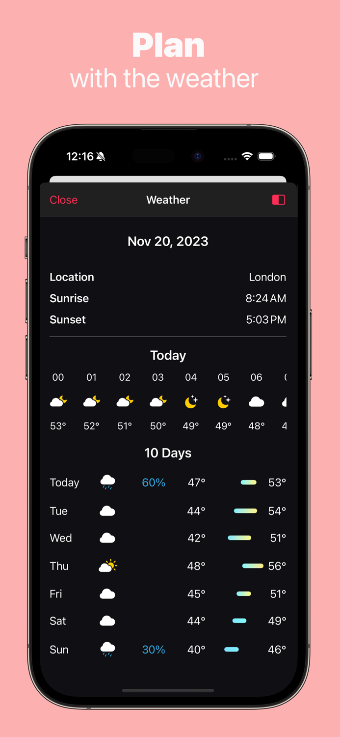 Dayline - Daily Visual Planner
