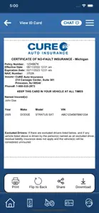 CURE Auto Insurance screenshot #3 for iPhone