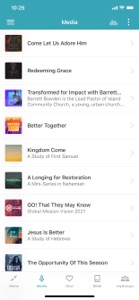 Island Community Church screenshot #2 for iPhone