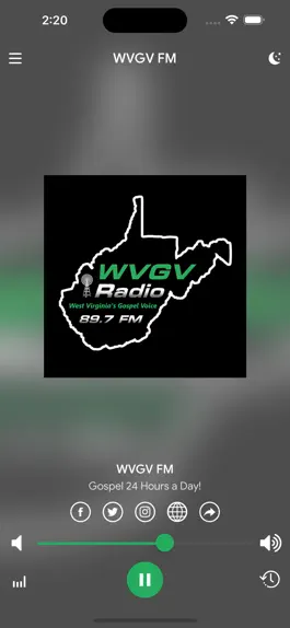Game screenshot WVGV FM apk
