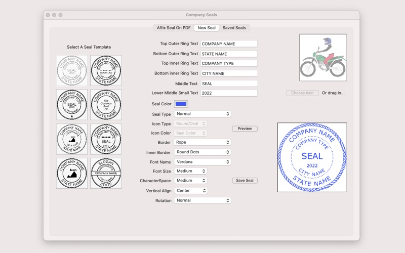 How to cancel & delete company seals 3