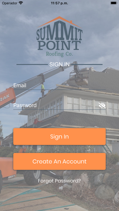 Summit Point Roofing Screenshot