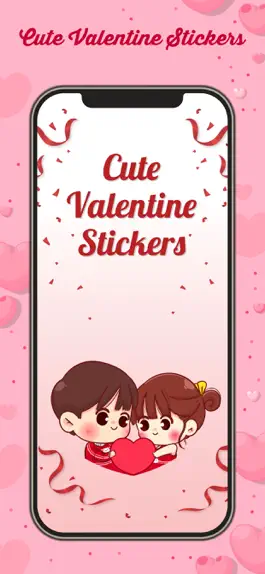 Game screenshot Cute Valentine's Day Stickers! mod apk