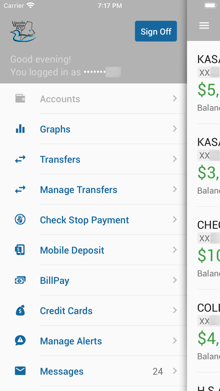Lincoln Maine FCU App