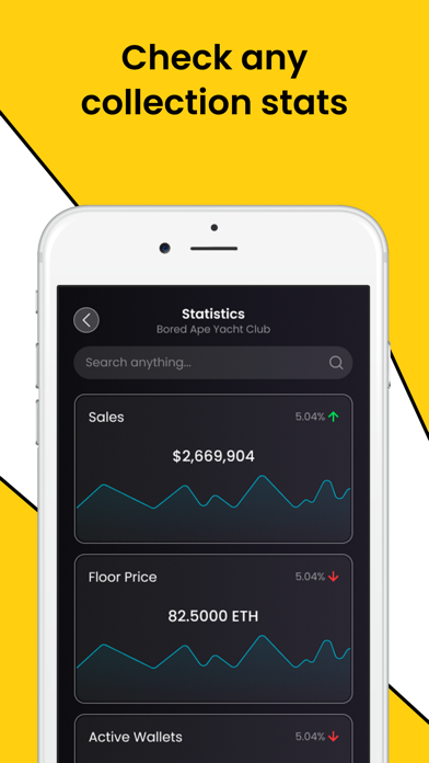 NFT market - crypto investing Screenshot