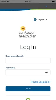 sunflower health plan iphone screenshot 2