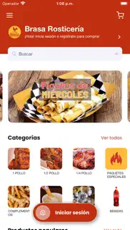 brasa rosticería iphone screenshot 2