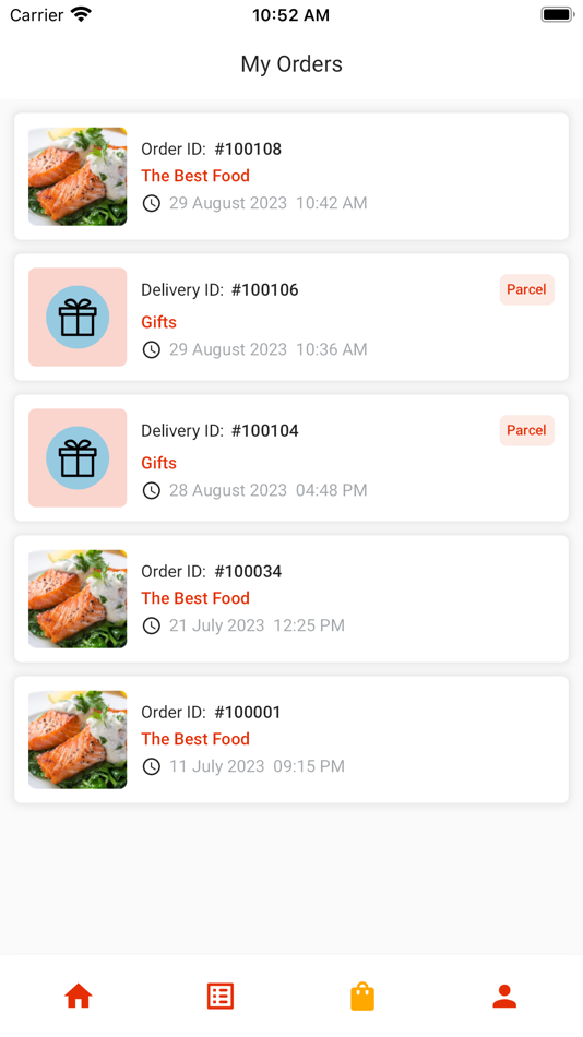 #4. Armada Delivery App (iOS) 由: Theom Buntheoun