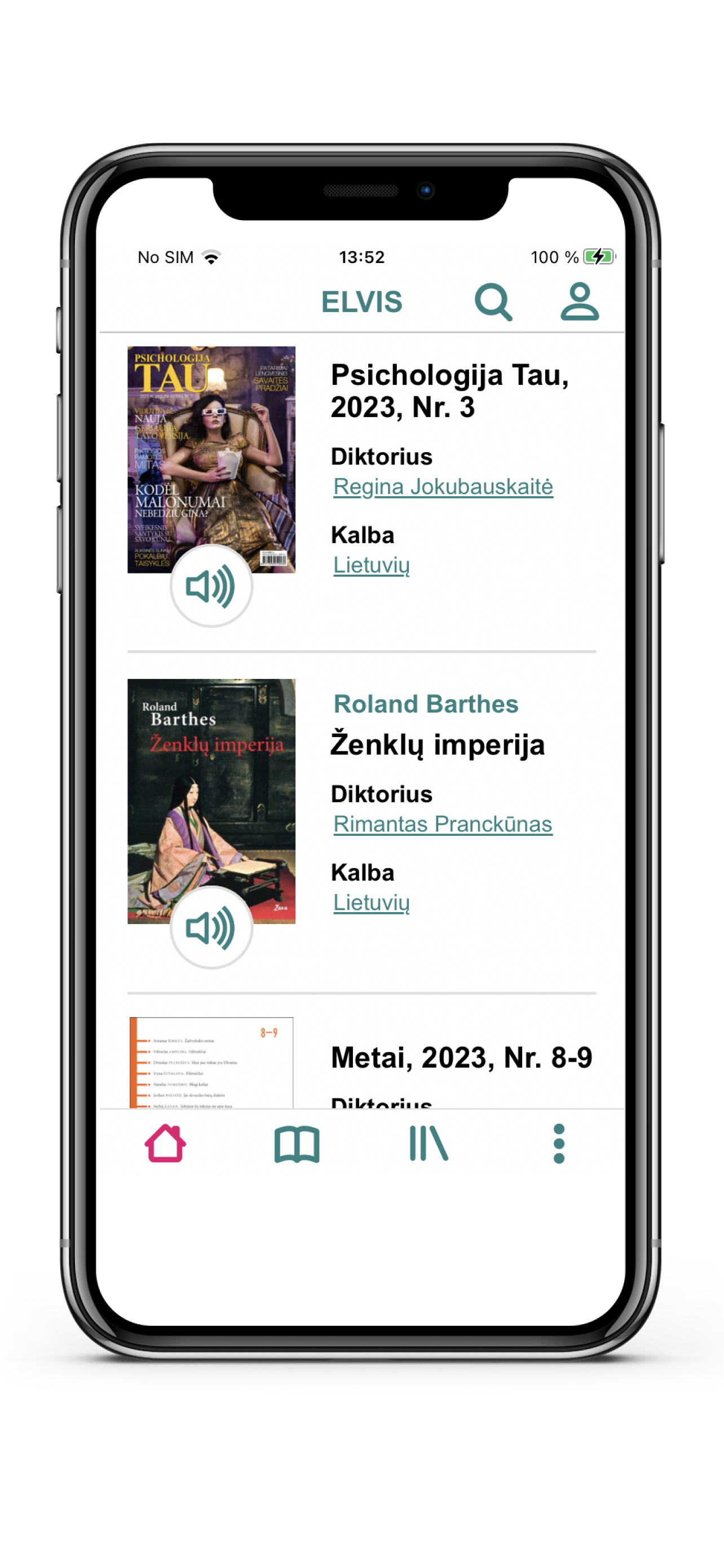 Virtuali biblioteka - ELVIS