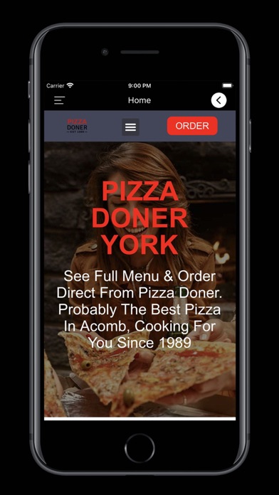 Pizza Doner York Screenshot