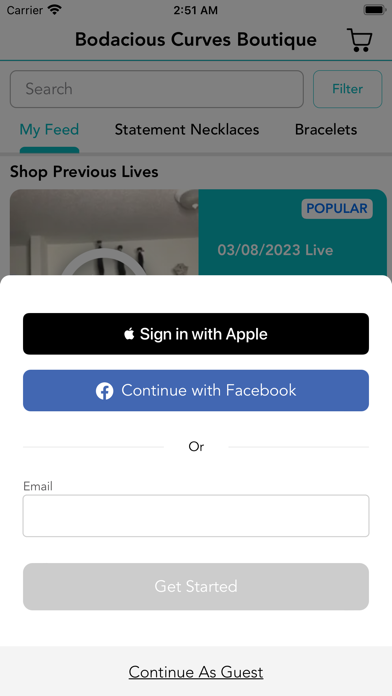 Bodacious Curves Boutique Screenshot