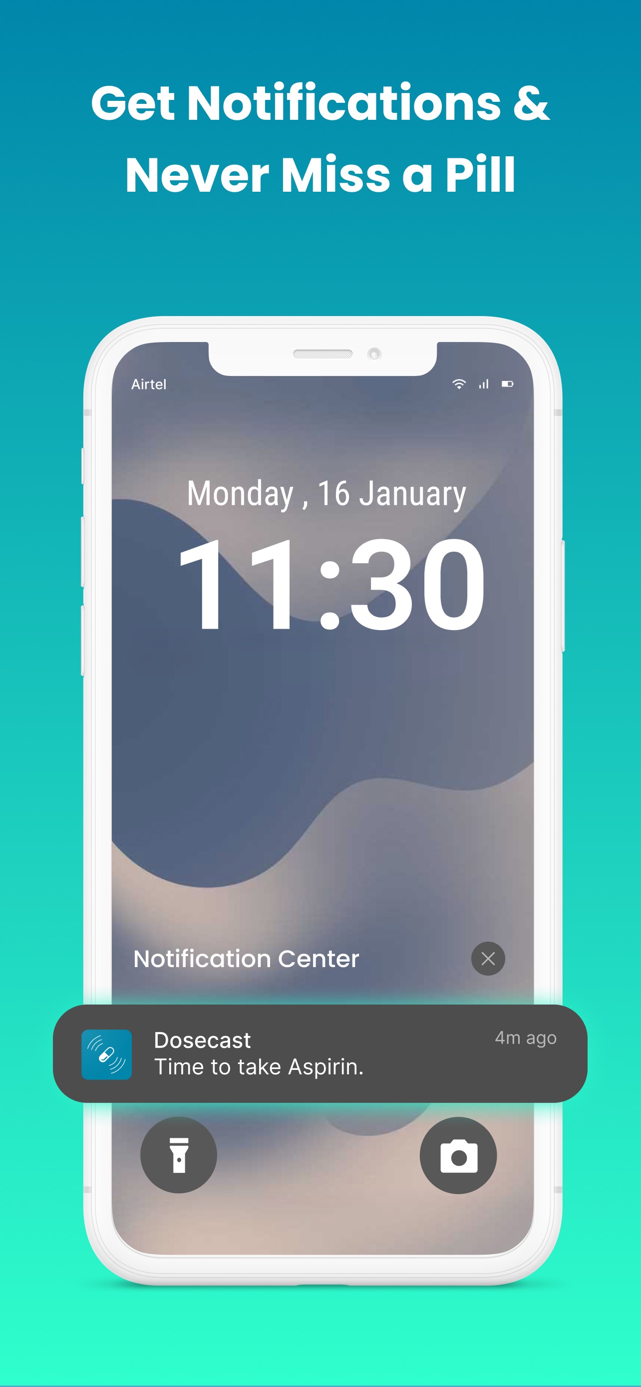 Dosecast: 내 알약 알림 앱 스크린샷 1