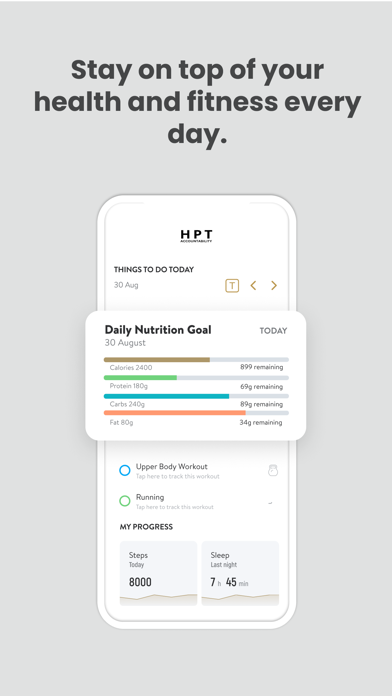 HPT Accountability Screenshot