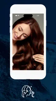 hair cut dye face app try on iphone screenshot 1