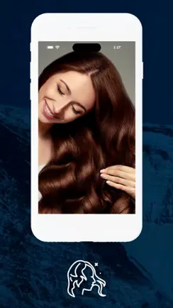 Hair Cut DYE Face App Try On iPhone image 1