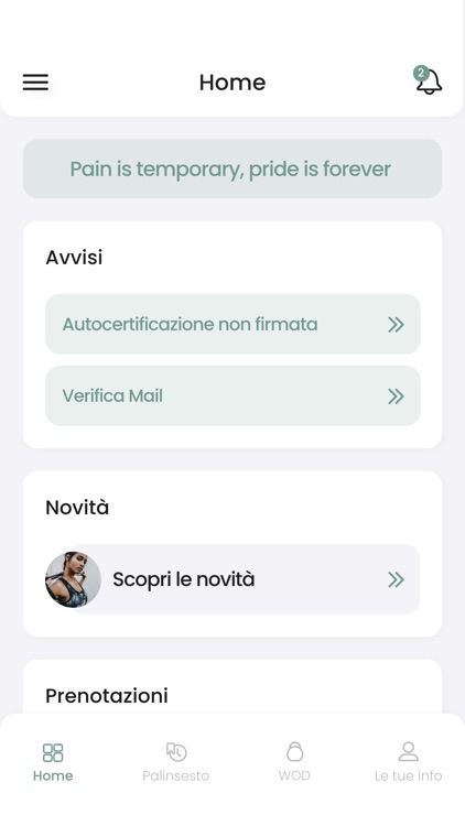 Piscina Palestra Via Torni