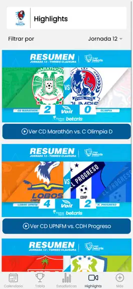 Game screenshot Liga Nacional de Honduras apk