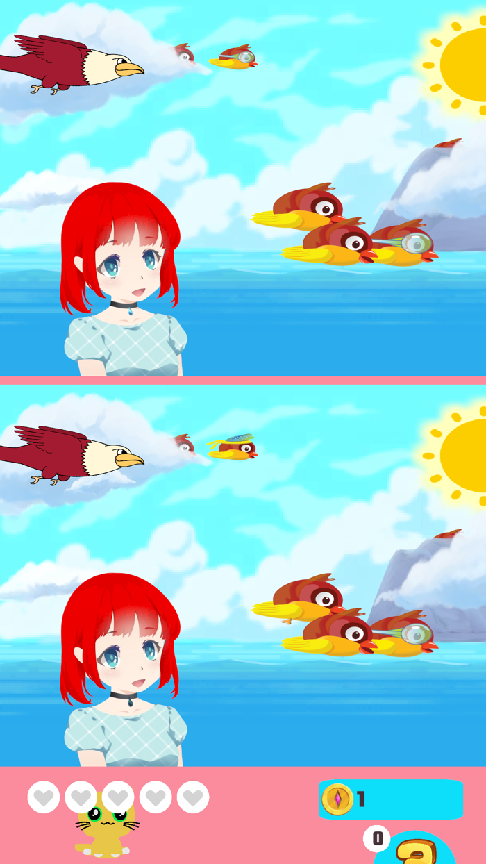 Find the Differences Cat Quest