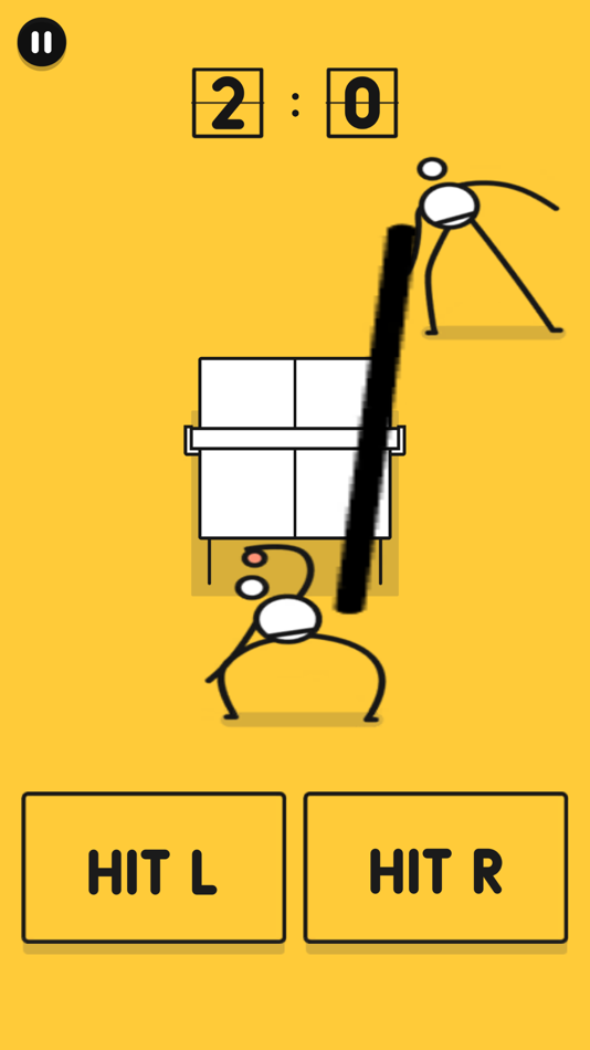 #2. Stickman - Ping Pong (iOS) 由: 婷 汤