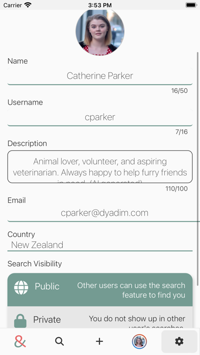 Dyadim Screenshot