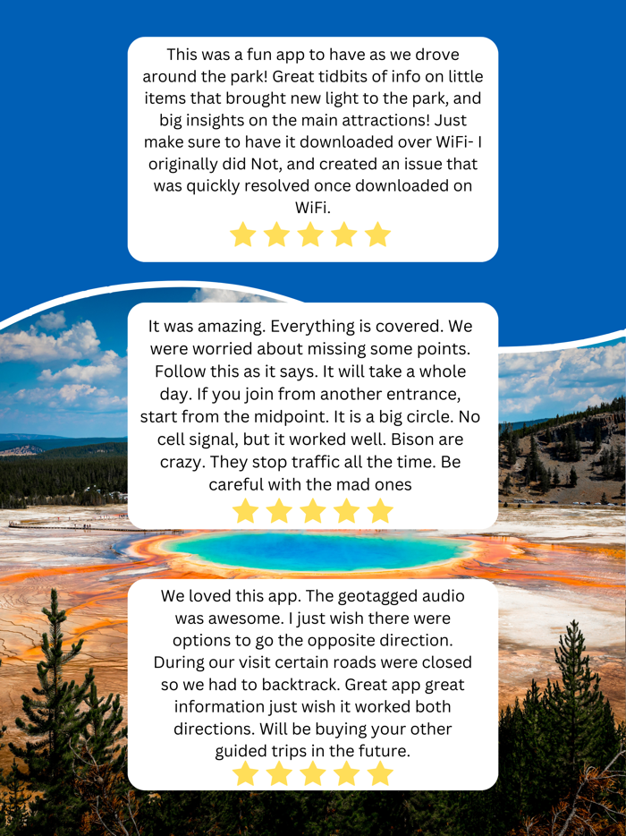 Yellowstone Audio Tour Guide