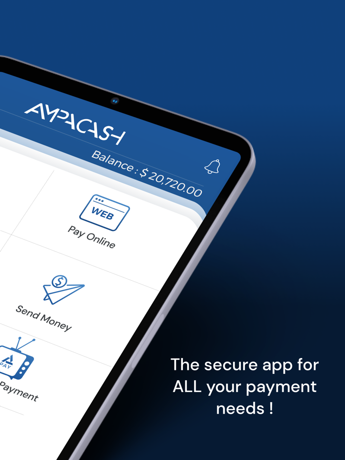 AmpaCash Mobile Payment App