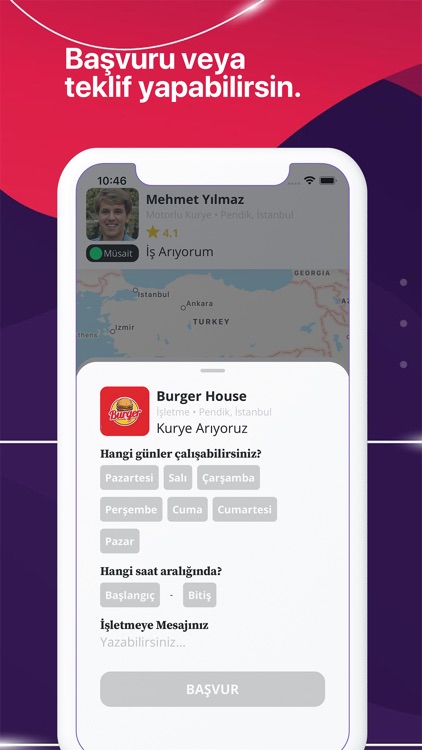 BRO: Kurye & İşletme Bul