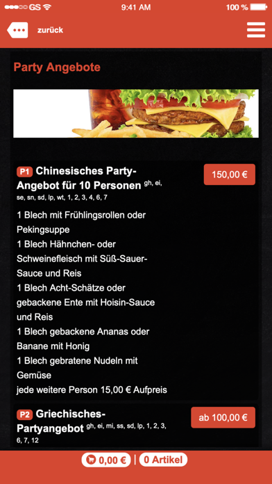 Pizzeria La Luna Bergkamen Screenshot