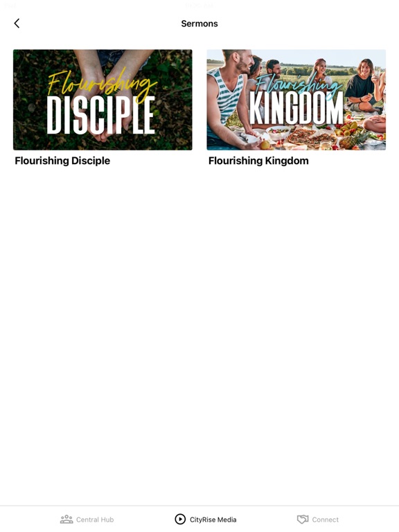 CityRise Church iPad screenshot 3 - Lifestyle app