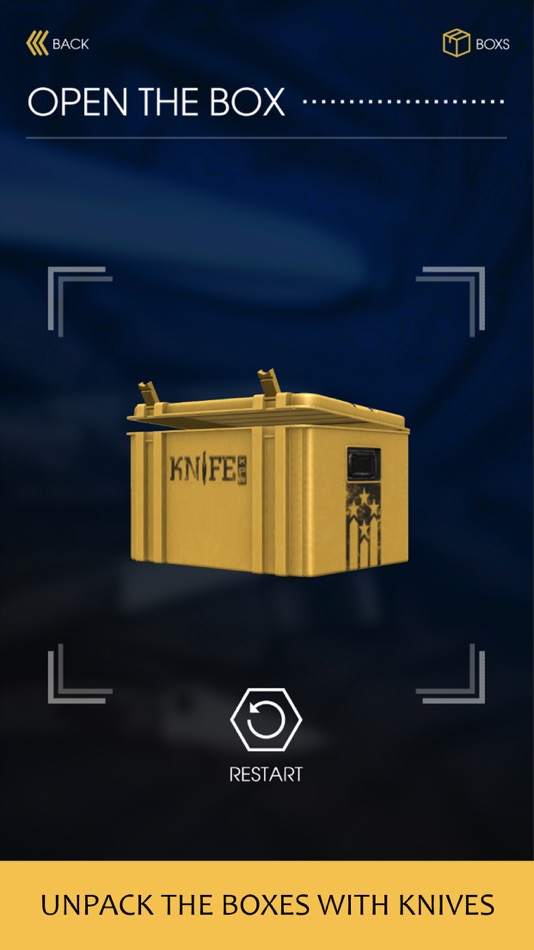 #1. Knife games case opener (iOS) Podle: Valeriya Proshina