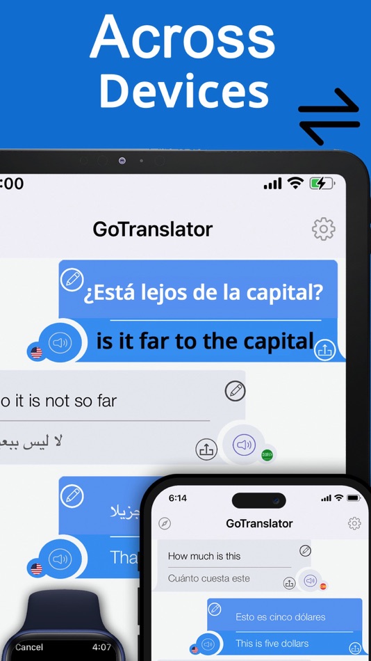 #6. Translate Voice App Translator (iOS) 由: Nayer AbuAlSoud