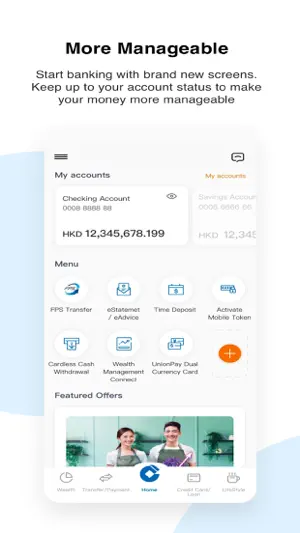 CCB (HK&MO) Mobile App screenshot 4