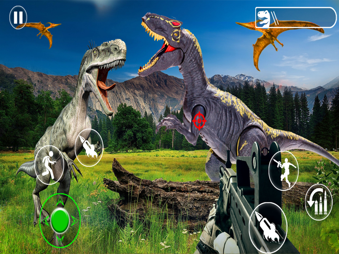 Dino hunt carnivore shooter 3d