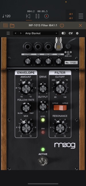 Moog MoogerFooger MF-101S Low Pass Filter Plug-In [Virtual