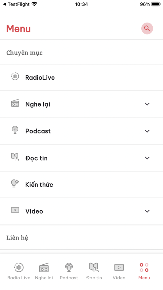 #9. VOH Radio Online (iOS) Podle: THE VOICE OF HO CHI MINH CITY PEOPLE