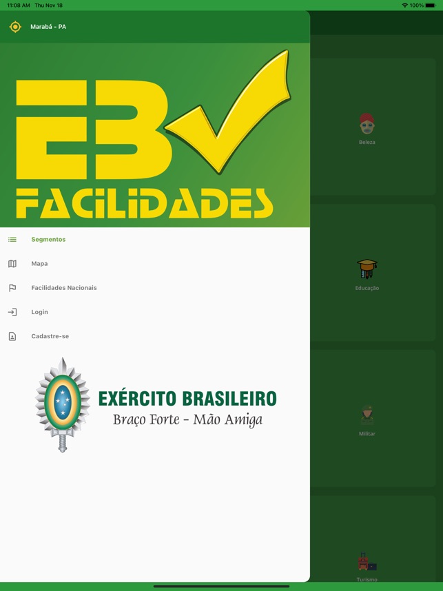 Exército Brasileiro na App Store