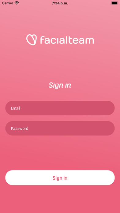 Facialteam - Your Journey Screenshot