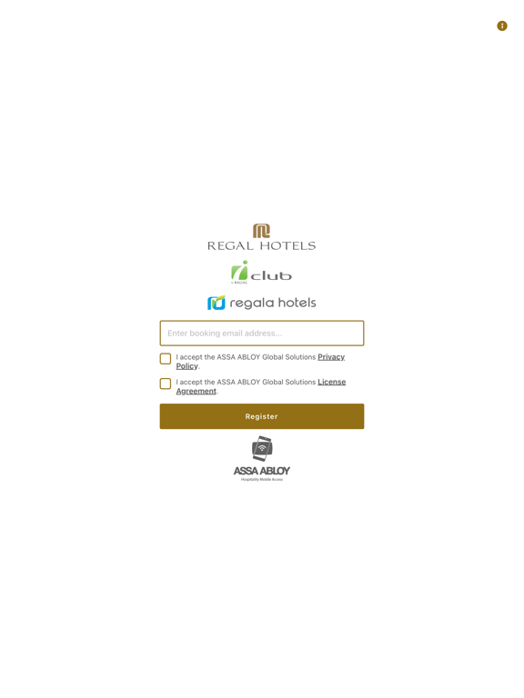 Screenshot #5 pour Regal Hotels Mobile Keys