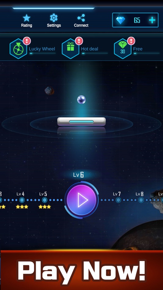 #6. Bricks Breaker Begins (iOS) بواسطة: Super Day