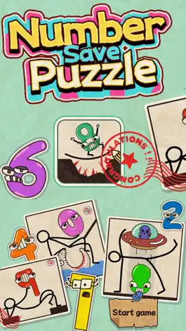 Game screenshot Number Save Puzzle apk