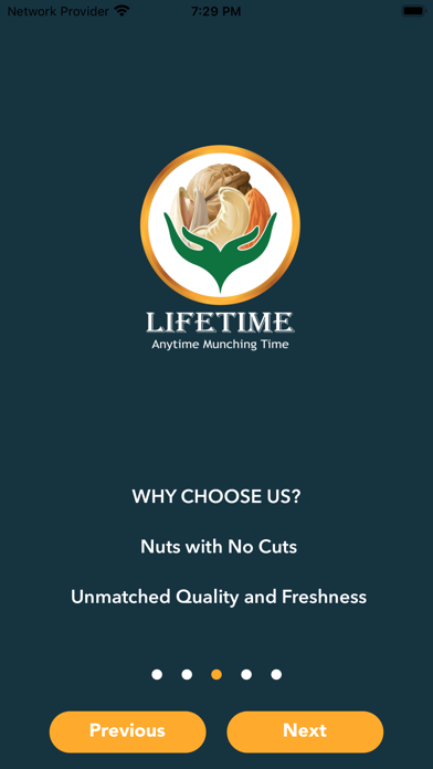 Lifetime Dry Fruits Screenshot