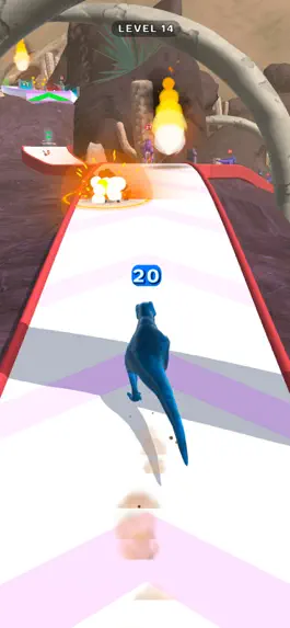 Game screenshot Dino Run!! apk